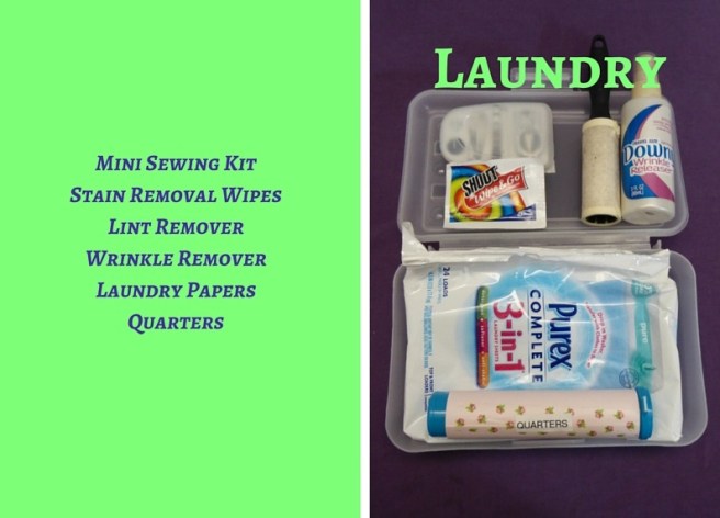 Laundry with list